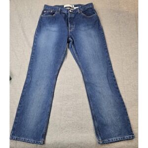 Gap Bootcut Women's Denim Button Fly Jeans 100% Cotton High Rise Medium Wash 14R